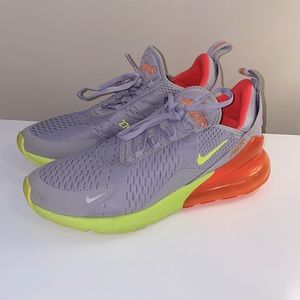 Nike Air Max 270 Grey Volt Orange